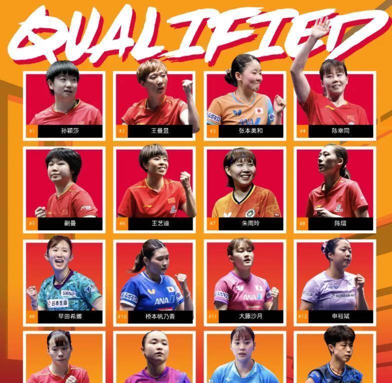 乒乓球总决赛换规则了!国乒7女4男锁定名额,日韩欧劲敌全员参战,百万美元花落谁家