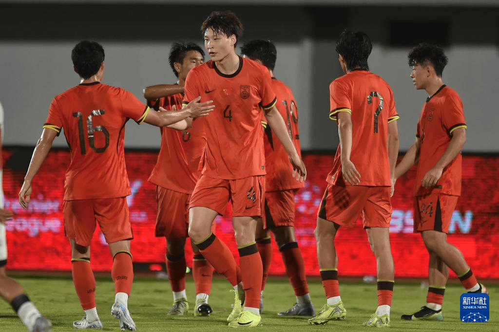U17男足国际友谊赛：中国胜印尼